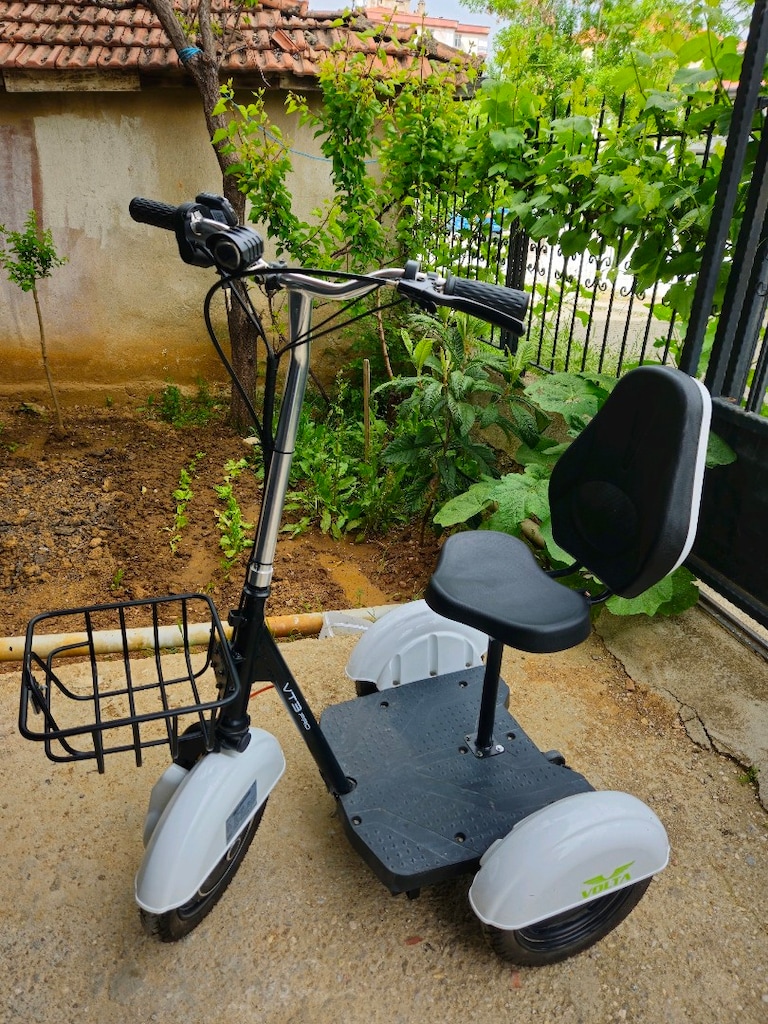 Volta VT3 üç tekerlekli elektrikli bisiklet