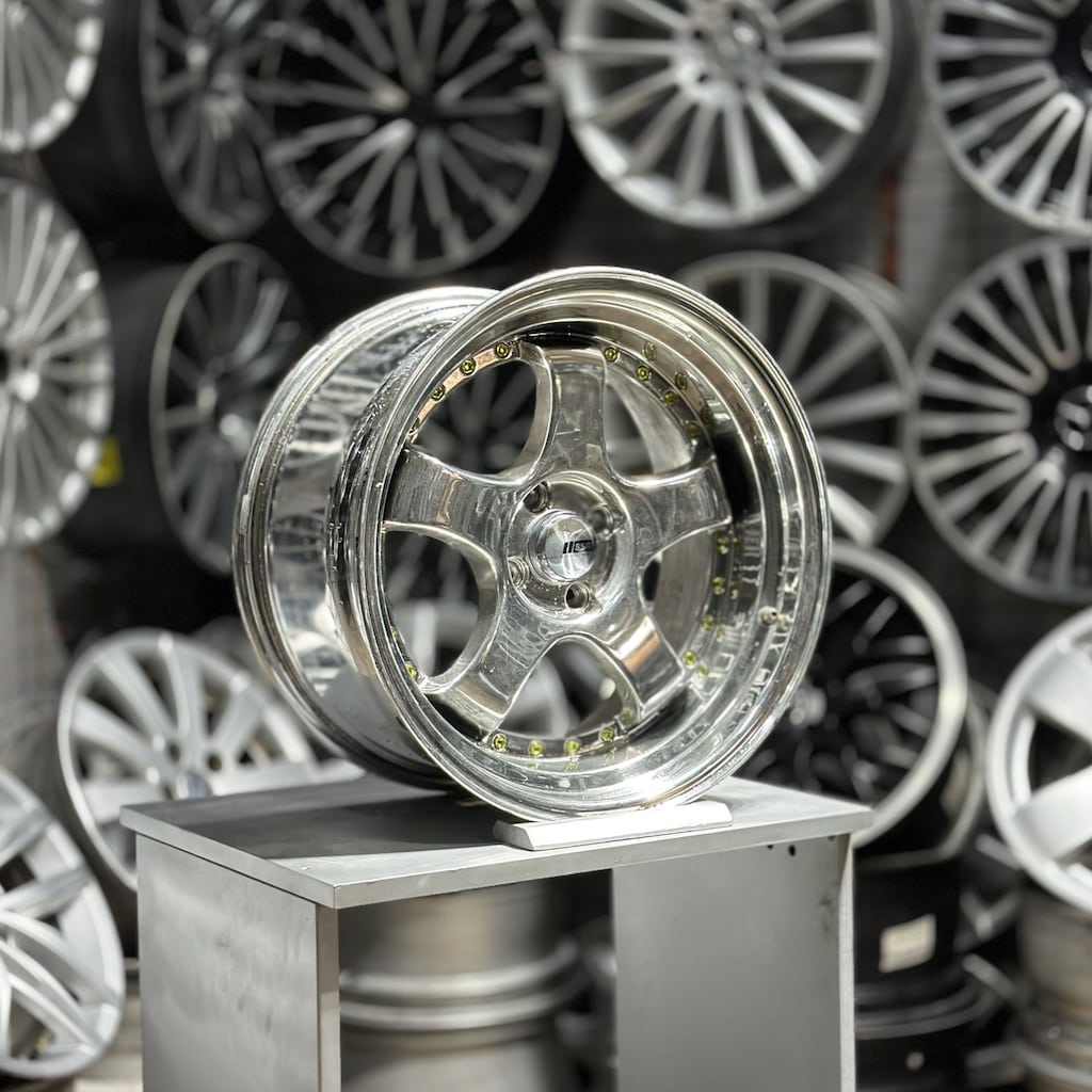 17 inç 4x100 SSR Krom Jant Takımı 7,5-9 Offset 2. El - 2
