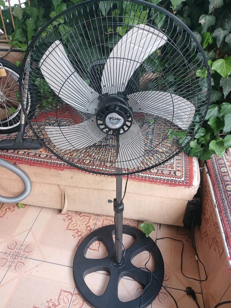 SERNA 18 INC KADEMELI VANTİLATÖR SAĞA SOLA DÖNÜYOR GÜÇLÜ KALİTELİ - 6