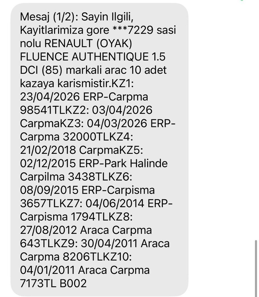 SAHİBİNDEN AİLE ARACI FLUANCE - 14