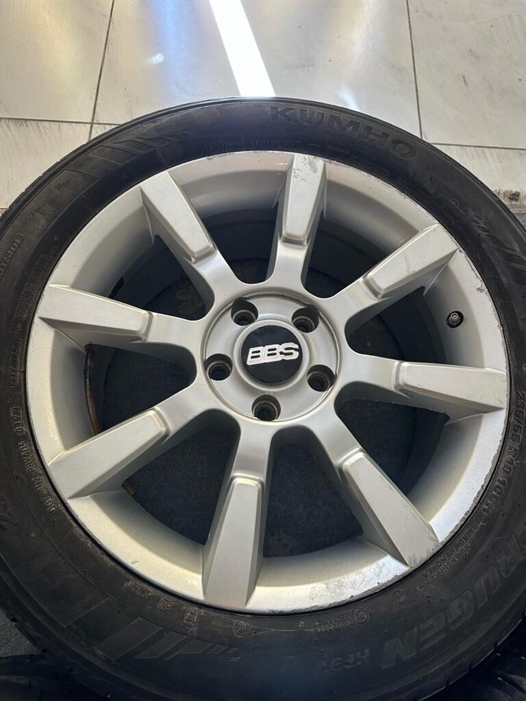 18 inç 5x120 çelik jant lastik takımı - 2