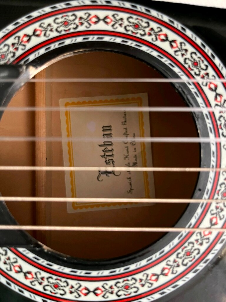 Esteban Siyah Kesik Kasa (Cutaway) Klasik Gitar - Temiz - 5