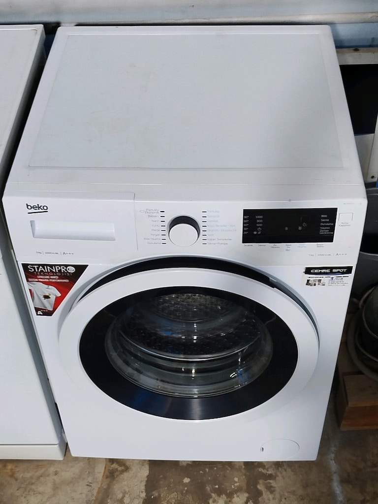 BEKO 9 KG ÇAMAŞIR MAKİNESİ İZMİR İÇİ 3 AY GARANTİMİZ VARDIR - 10
