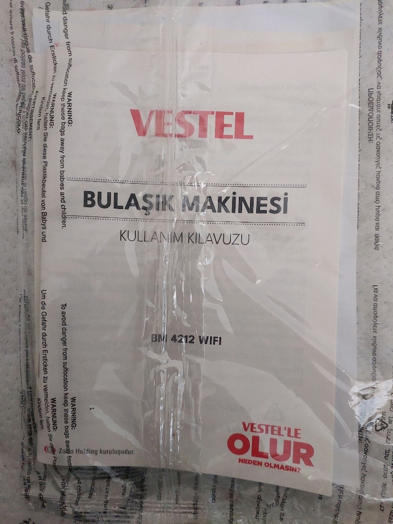 Sıfır hiç kullanılmamış vestel bulaşık makinesi - 3