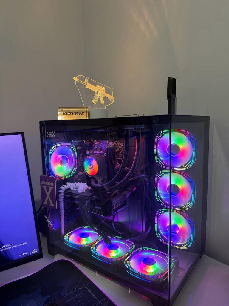 hazır kutlu düzen pc masa üstü setup - 4