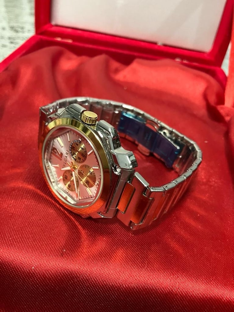 Bvlgari Octo Finissimo İki Renkli Çelik erkek Saat … - 7