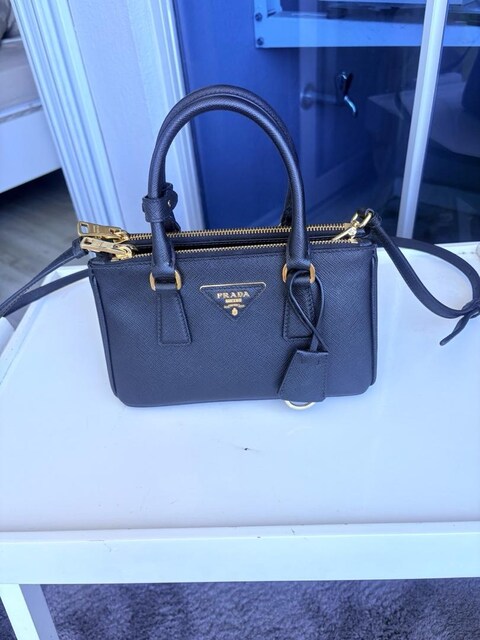 prada galleria saffiano deri mini çanta