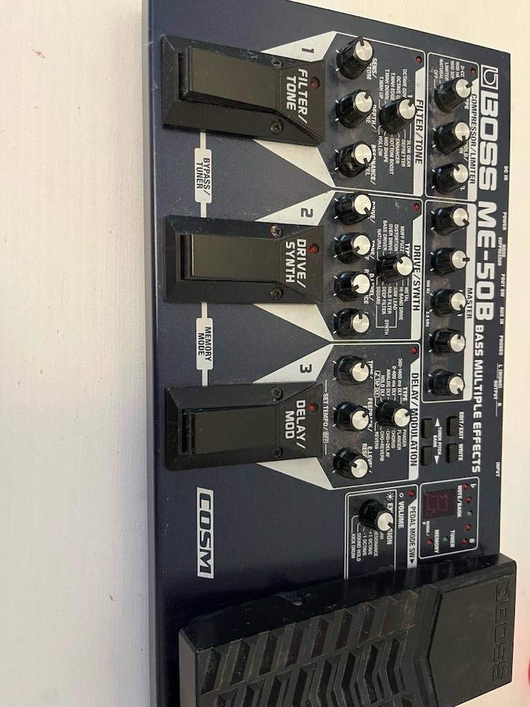 BOSS ME-50B Bass Efekt Pedalı - 3