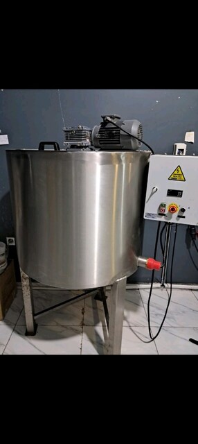 Çikolata Eritme Tankı, Full Krom, Çok Az Kullanılmış