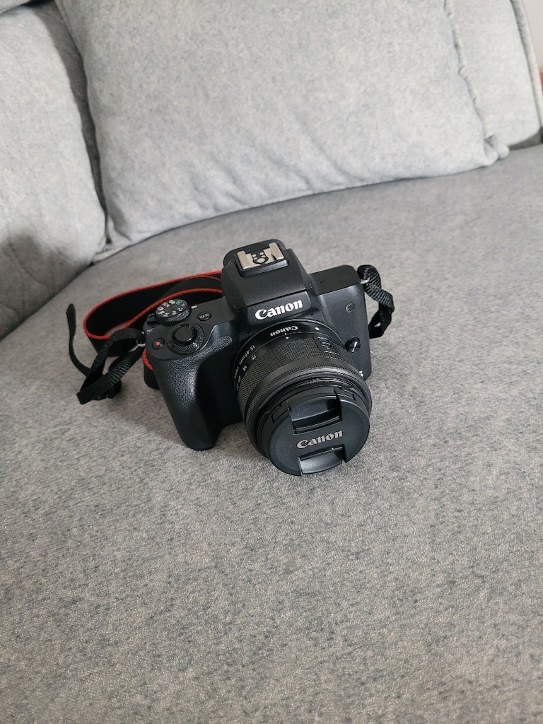 CANON EOS M50 VLOGGER KİT + Godox LED170 + DEYATECH C3530 - 5