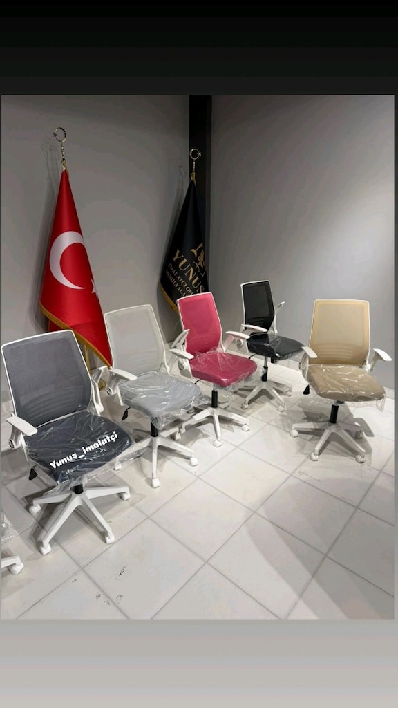çalışma sandalyesi bilgisayar koltuğu Dönerli sandalye imalattan - 2