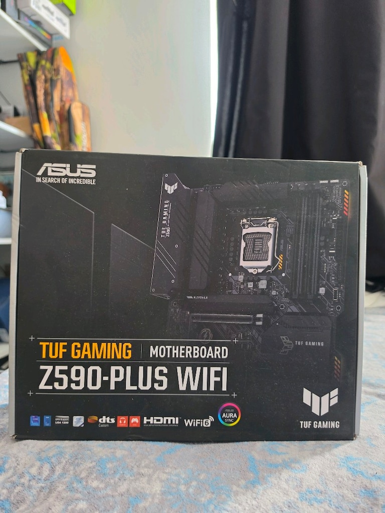 asus tuf z590 + 4x8 32 gb ram