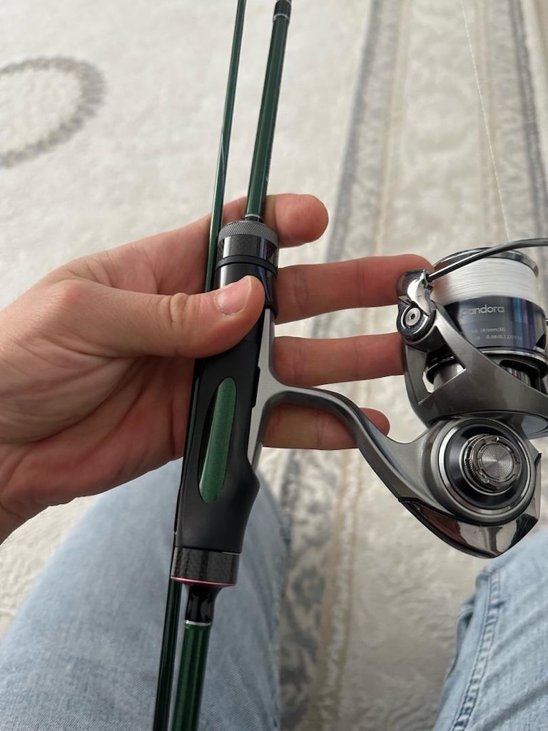 caretta claw 03-6 Mükemmel hissiyat tubular lrf aji kamışı - 4