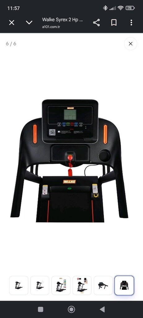 walke syrex v1 koşu bandi - 5