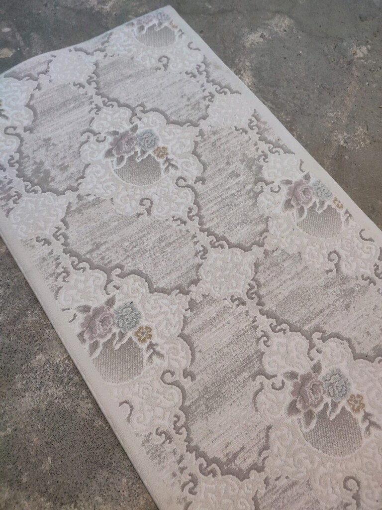 Yolluk Krem Rengi Desenli Halı yerim yok fazlalıktır beğenenler yazsın - 2