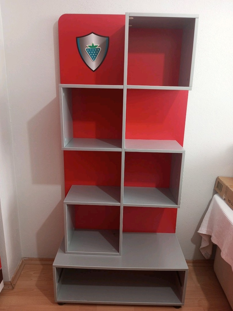 çilek çocuk odası takımı dolap kitaplık masa - 3