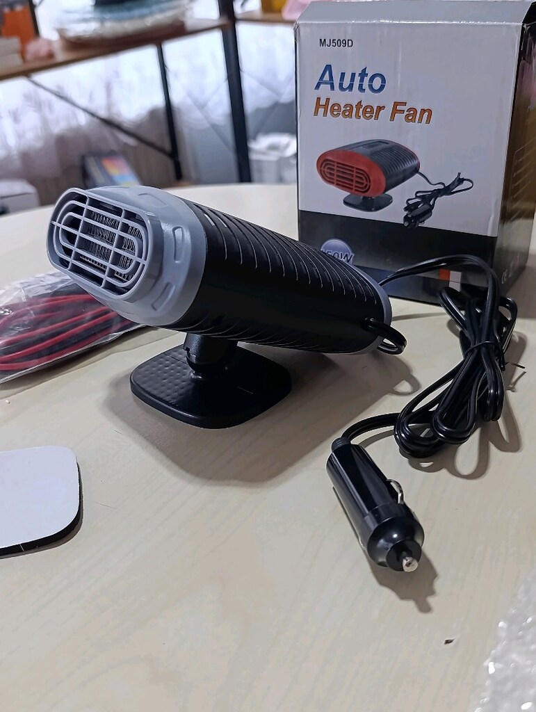 150W Araç İçi Isıtıcı ve Buğu Çözücü Fan - 5