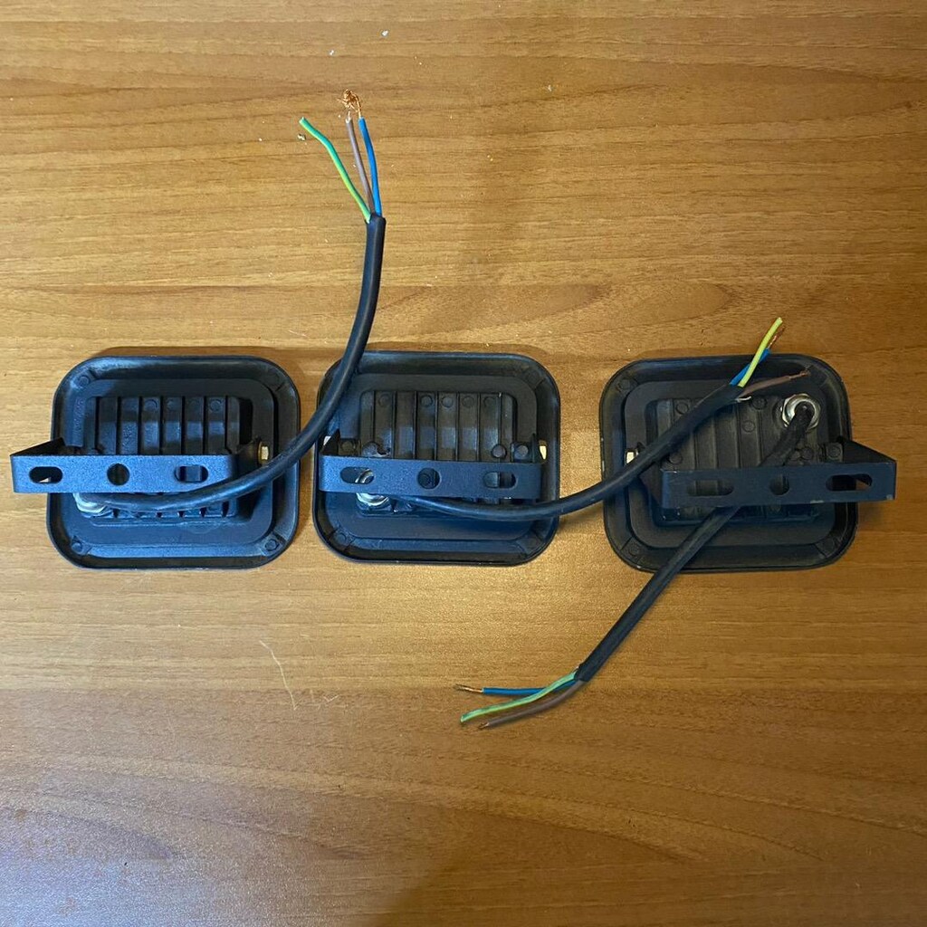 Erkled 10w projektör beyaz mavi kırmızı - 6