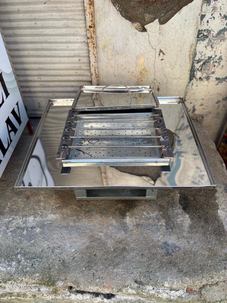 Profosyonel Kestane Mangalı, Kestane Pişirme Aleti, Kestane Izgarası - 5