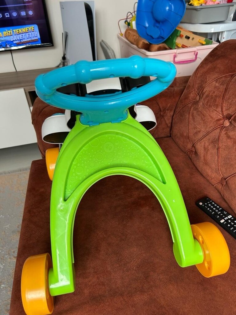 fisher price zebra yürüteç ilk adım arabası - 4