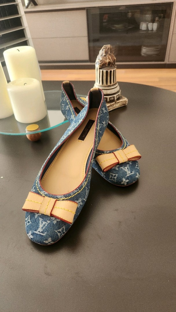 Louis Vuitton Monogramlı Mavi Babet - 2