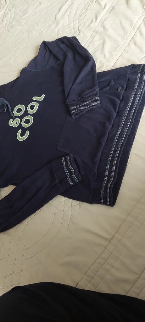 Defakto Lacivert Kapüşonlu Sweatshirt S - 6