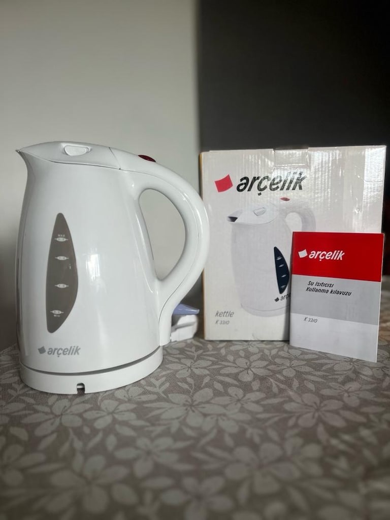 Arçelik K-3310 KL Kettle – 1,7 Lt – Kutusunda - 2
