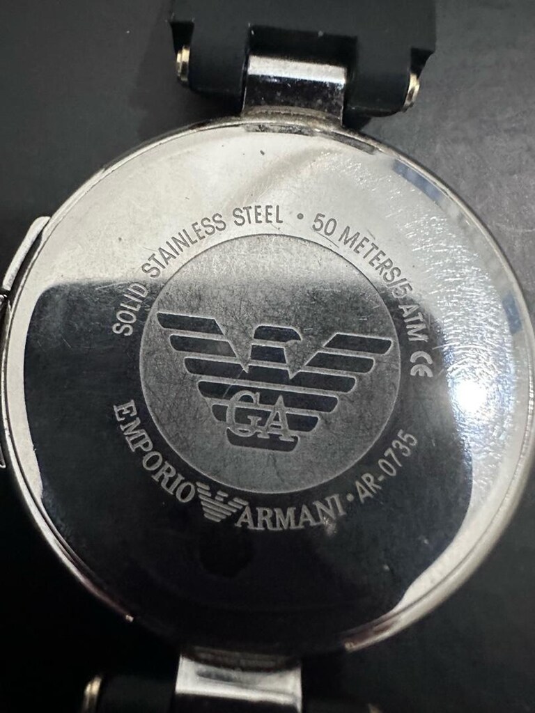 emporio armani silikon saat orijinal - 5