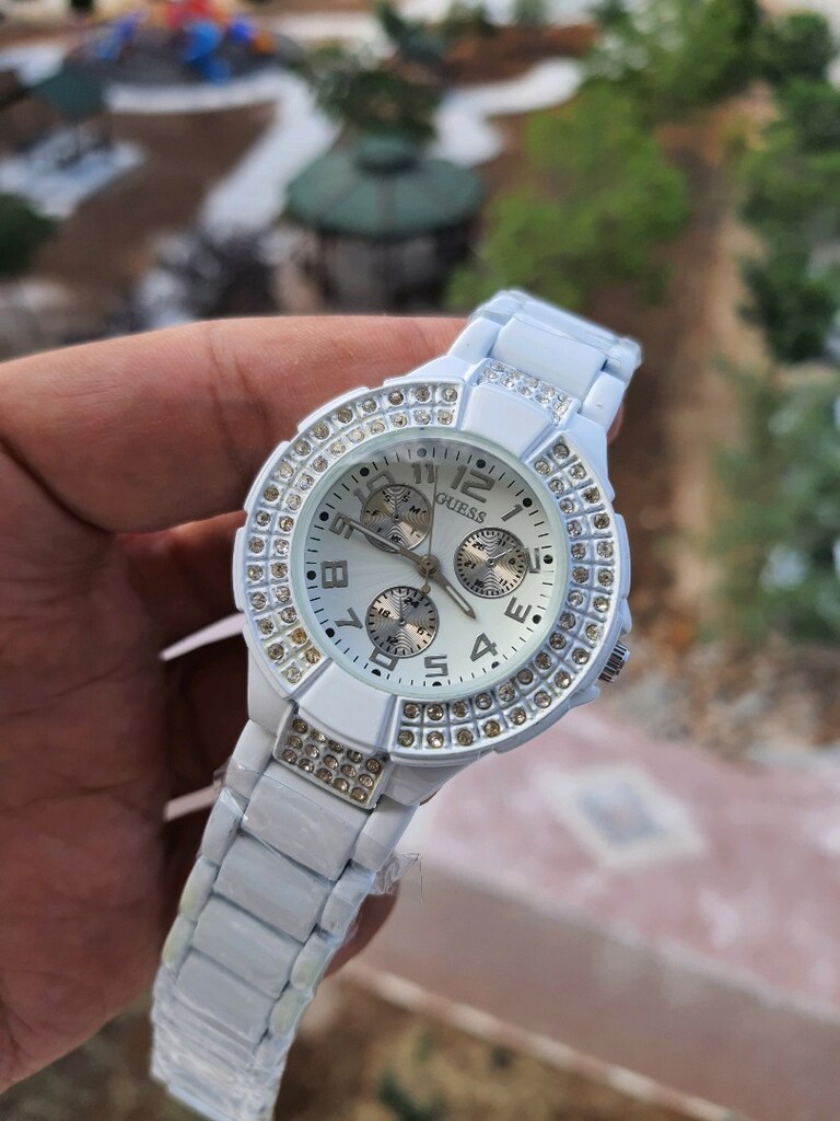Guess beyaz mükemmel kadın saati - 3