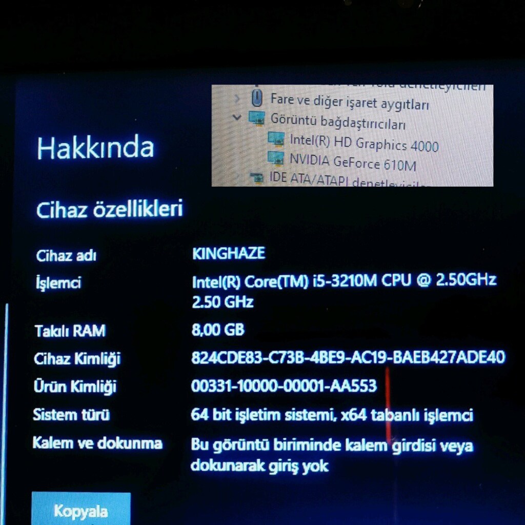 TEMİZ LAPTOP NOTEBOOK BİLGİSAYAR - 4