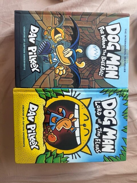 Dog Man İngilizce Ciltli Kitap Seti (12 Kitap) – Dav Pilkey