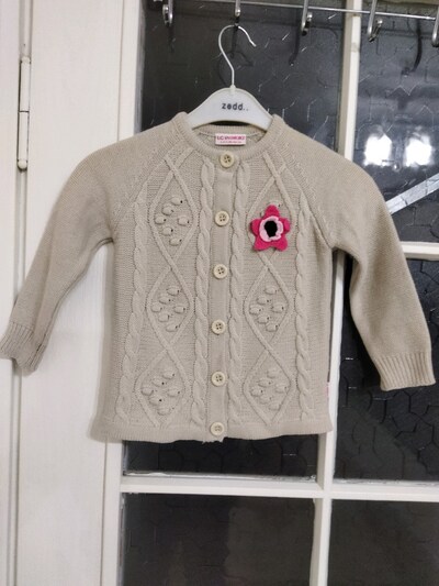 LC Waikiki 3_4 yaş kız çocuk triko hırka