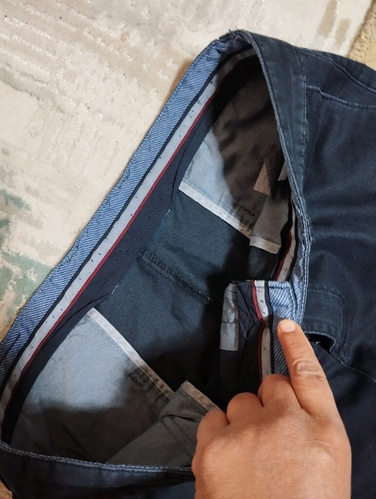 44 beden kot görünümlü pantolon sorunsuz - 3