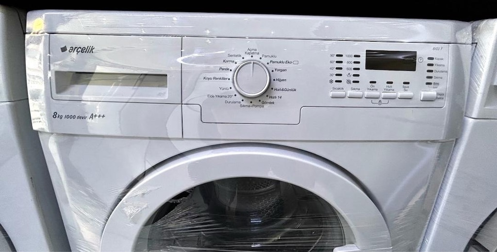 ARÇELİK 8 KG ÇAMAŞIR MAKİNESİ | 1000 DEVİR | A+++ ENERJİ SINIFI - 3