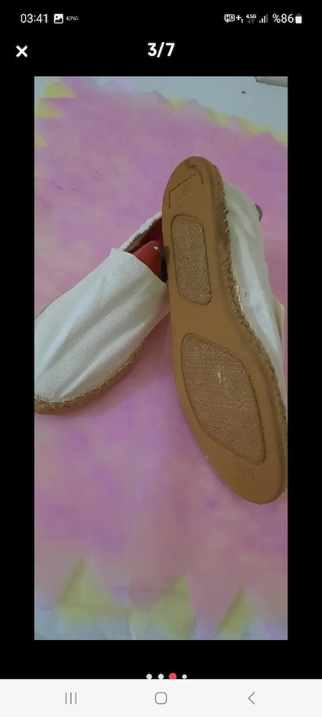 Keten ortopedik espadril ayakkabılar - 2