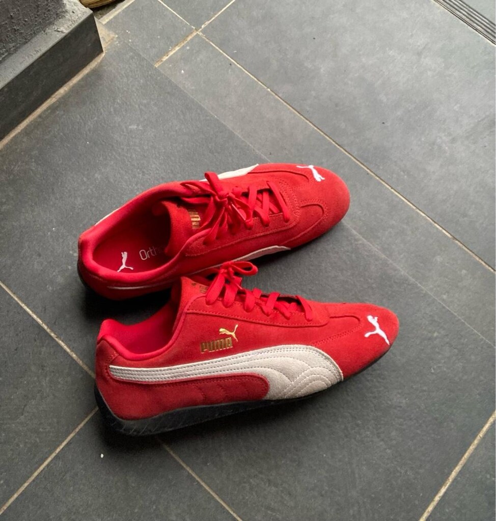 Puma Speedcat OG Unisex Kırmızı Spor Ayakkabı - 4