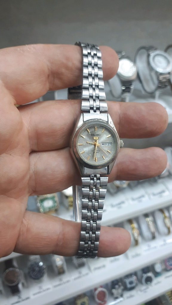 SEIKO 5 bayan pilli mekanizma saat - 2
