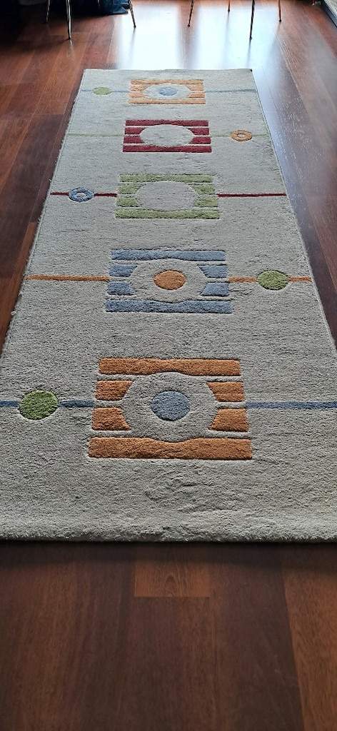 saray halı krem 100x300cm yolluk, koridor - 3