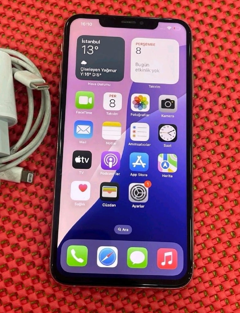 IPHONE XS MAX 256 GB PİL 100 TR TEMİZ HATASIZ 2. EL ORJİNAL HERŞEY AKT - 3