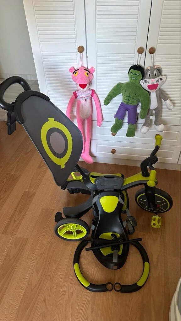 Globber Explorer 4in1 Trike Bisiklet Mint Yeşili - 4