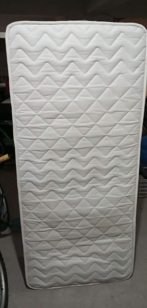 TEK KİŞİLİK YATAK TEMİZ KULLANIŞLI 180X80CM EBADINDA PAZARLIKSIZ 1750 - 6