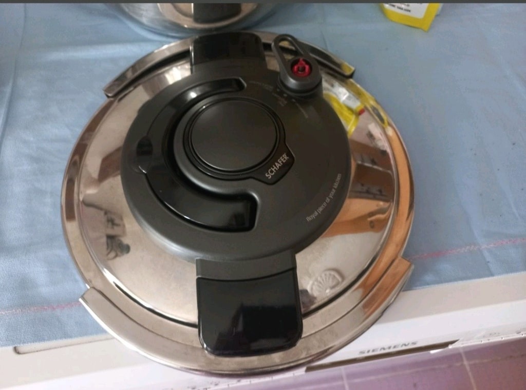 Schafer Galaxis 12 Litre Gri Düdüklü Tencere - 5