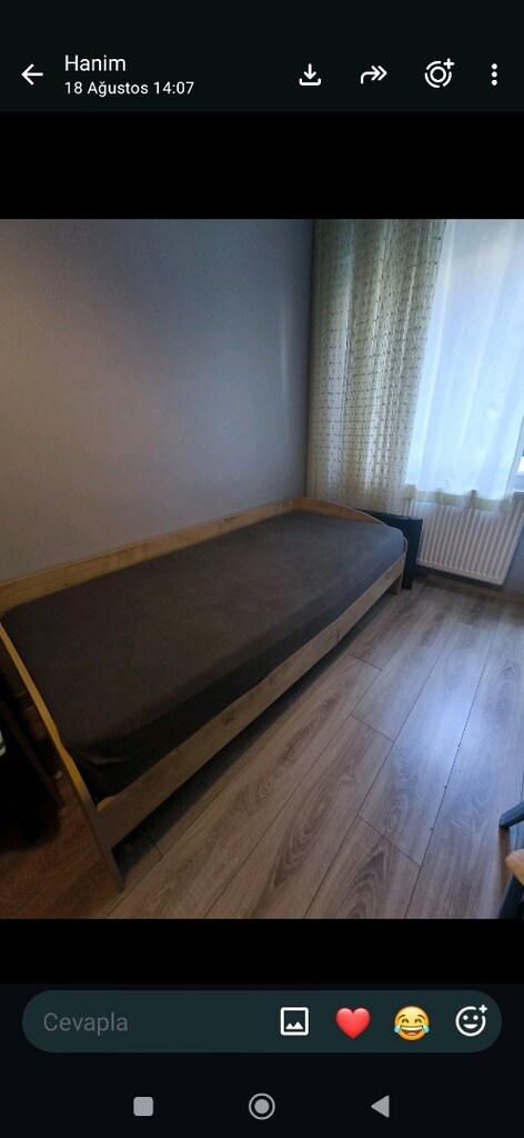 çilek mobilya Daybed karyola meşe 90x200cm - 4