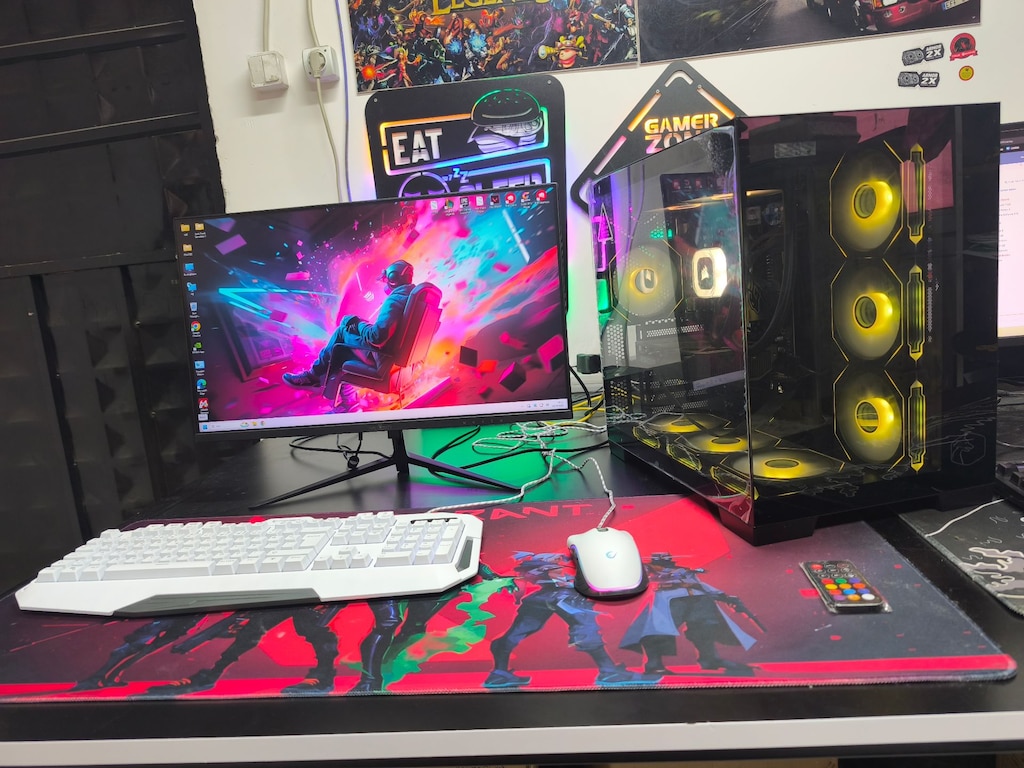 DDR5 Ryzen 5 7500F-16 GB-512 GB-RTX5060 8GB-24 İnc 240Hz Monitör - 6
