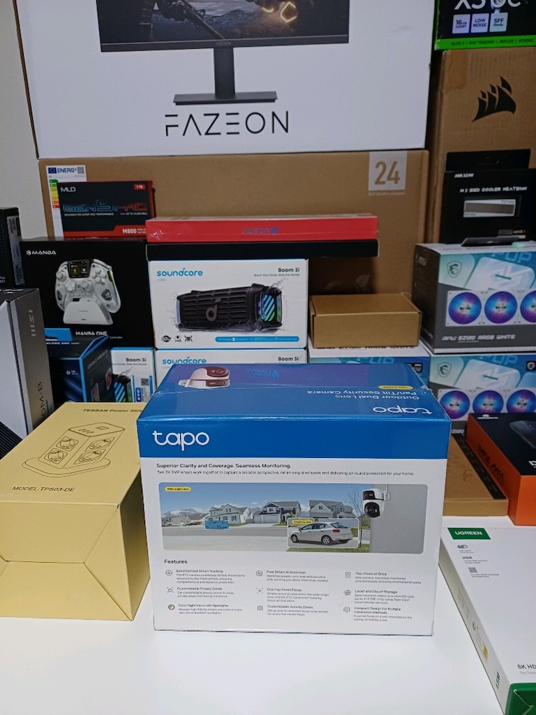 SIFIR TPLINK TAPO C545D 2K AKILLI İÇ VE DIŞ MEKAN KAMERA - 3