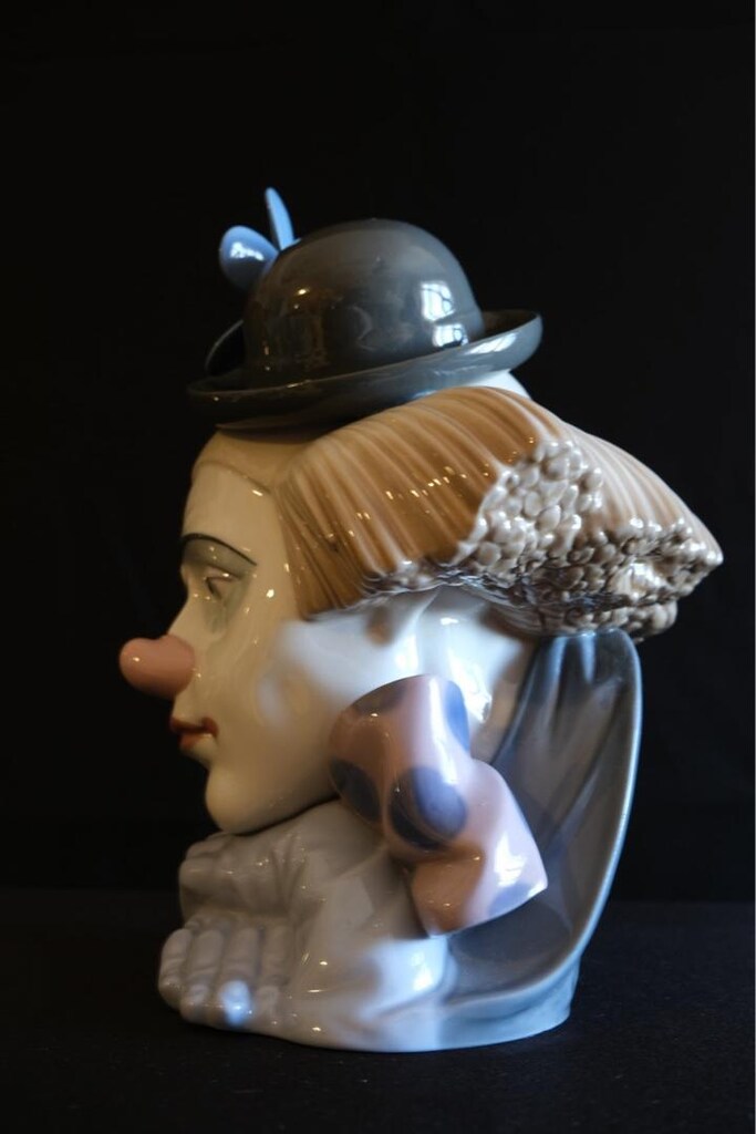 ANTİKA LLADRO KUTULU PALYAÇO BÜST - 2