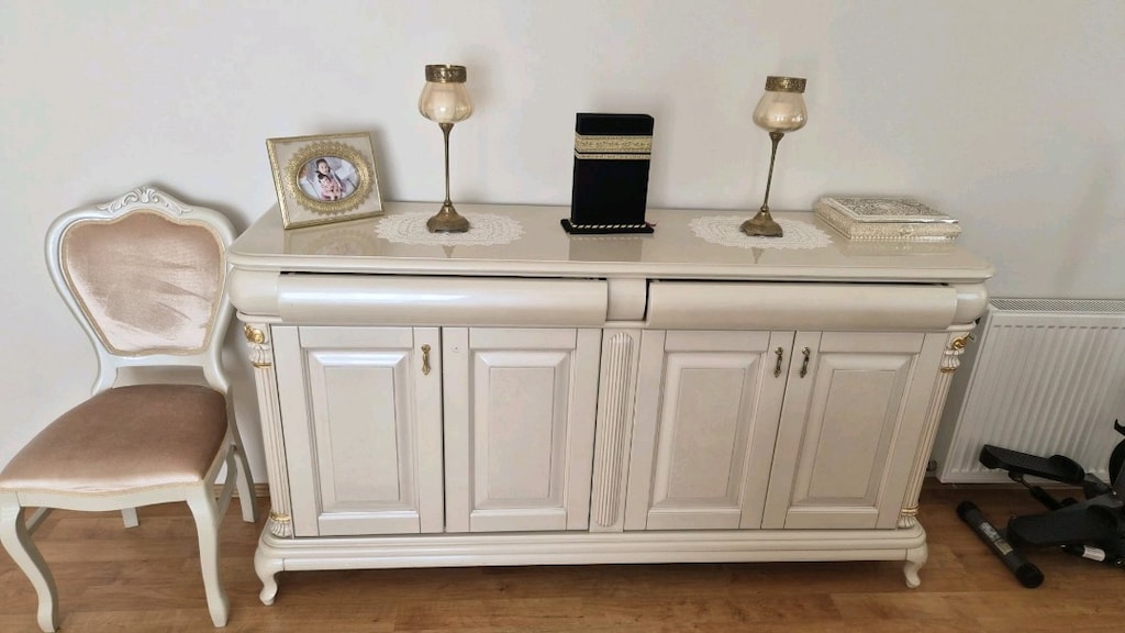LÜKS AVANGART SALON TAKIMI – KOLTUK, YEMEK ODASI, VİTRİN VE KONSOL - 8