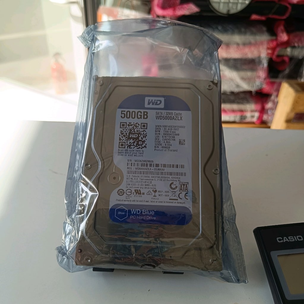 Western Digital Blue 500 GB WD5000AZLX SATA 3.0 HARDDİSK - 5