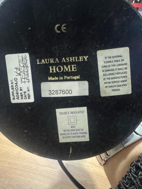 Laura Ashley Home - Tasarım Masa Lambası Abajur