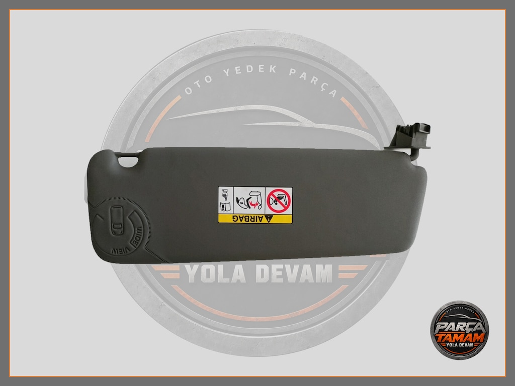 RENAULT MASTER 3 MASTER 4 SOL GÜNESLİK AYNALI SIFIR ORJİNAL 964010087R - 2